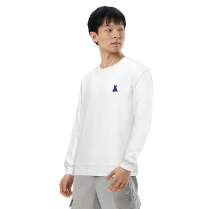 刺繍 おじさん座り（ホワイト）