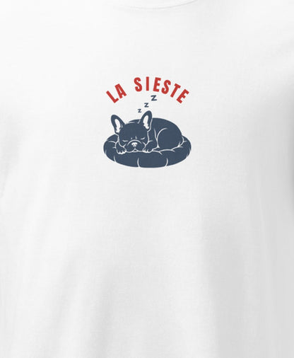 LA SIESTE プリント部分アップ