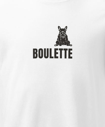 BOULETTE ビッグロゴ プリント部分アップ