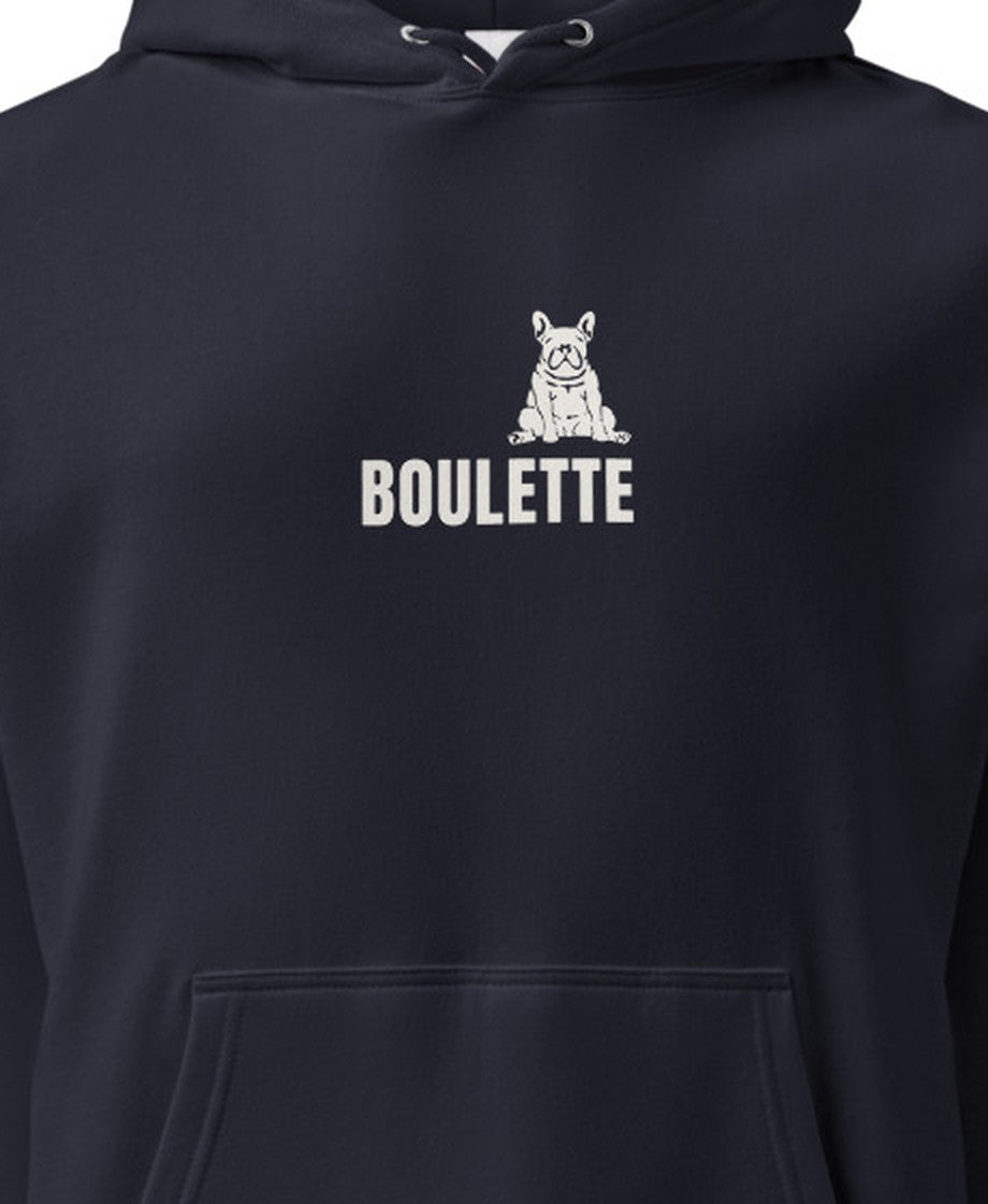 BOULETTE ビッグロゴ プリント部分アップ