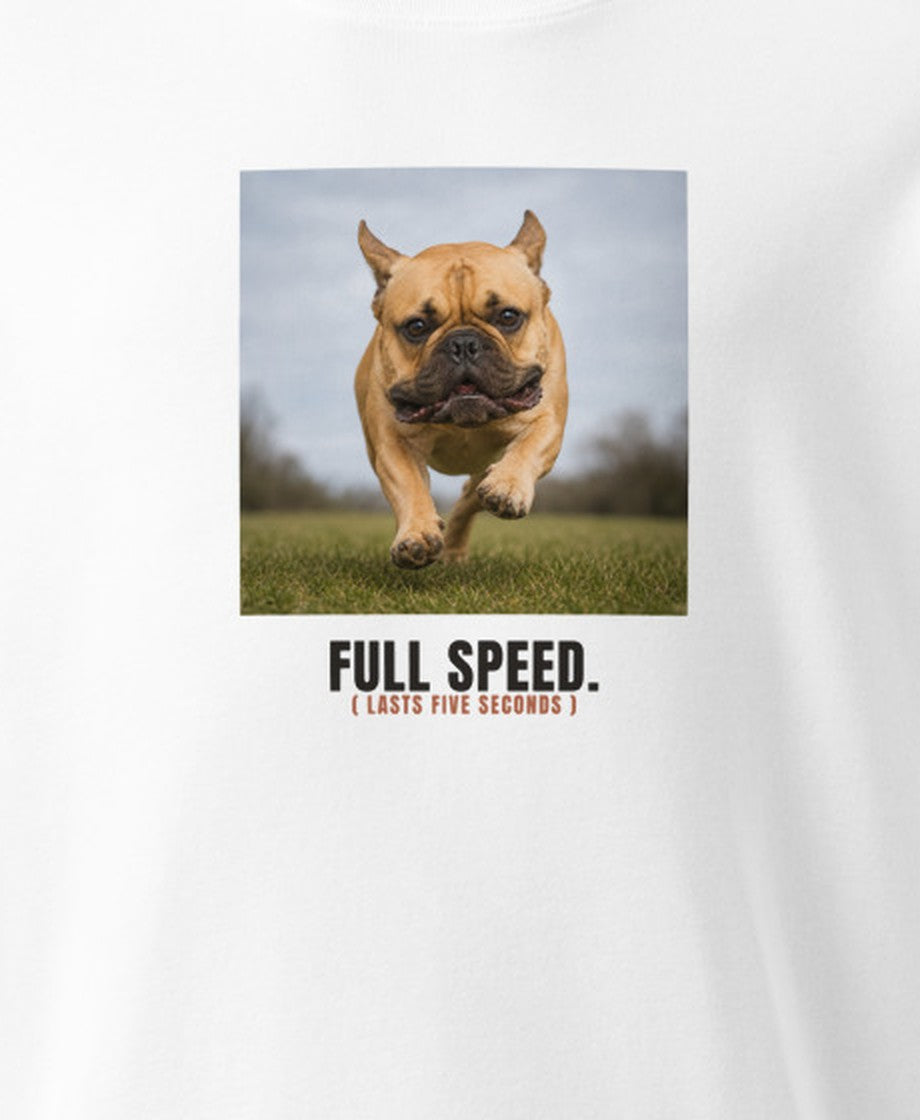 FULL SPEED（5秒だけ全力） プリント部分アップ