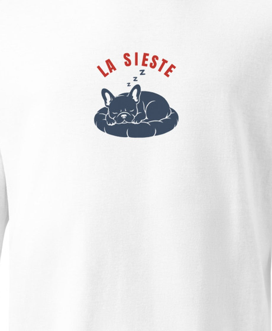 LA SIESTE プリント部分アップ