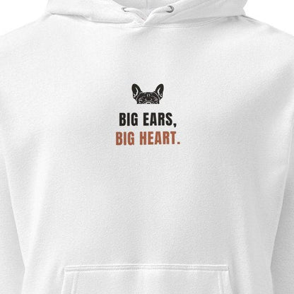 BIG EARS, BIG HEART. プリント部分アップ