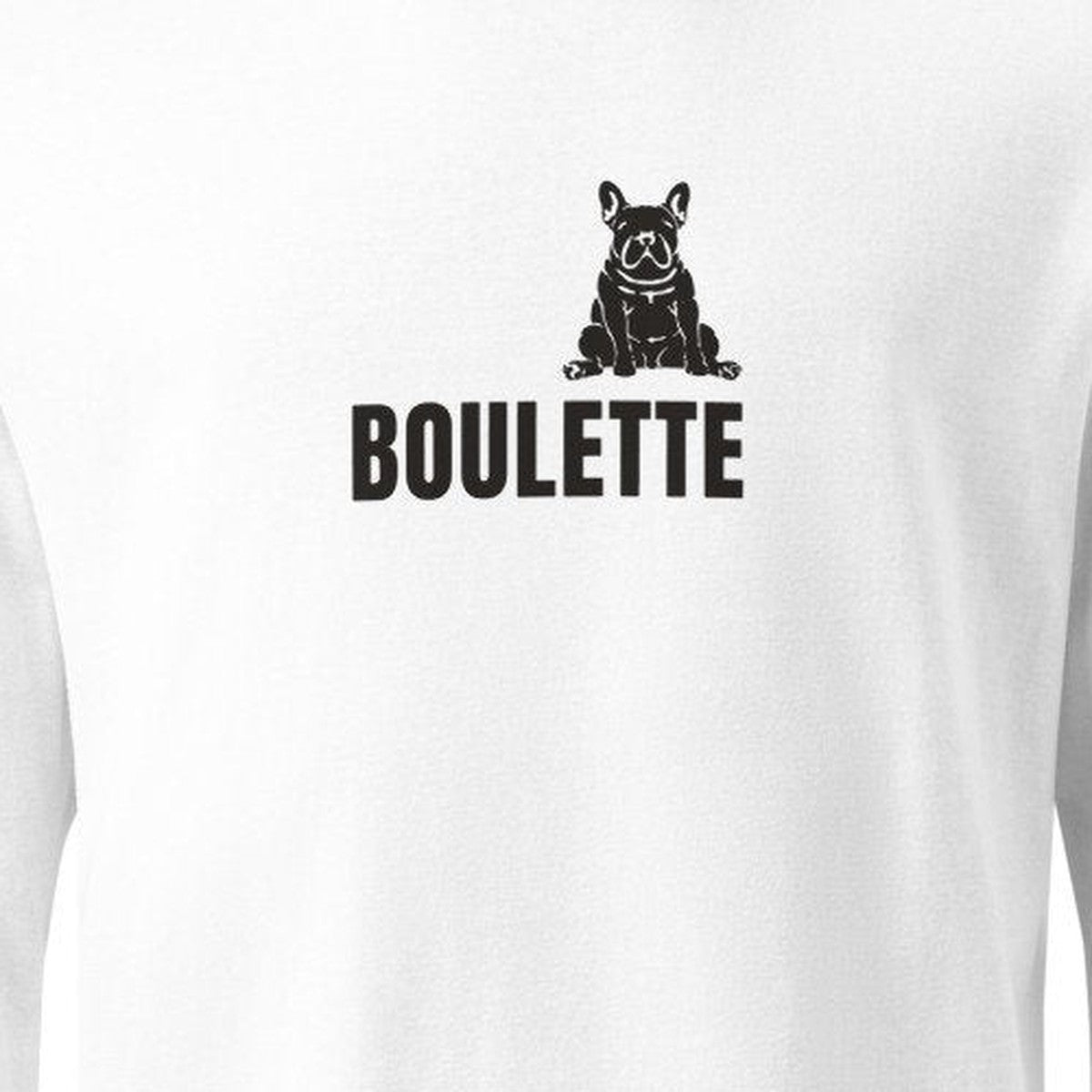 BOULETTE ビッグロゴ プリント部分アップ