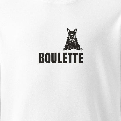 BOULETTE ビッグロゴ プリント部分アップ
